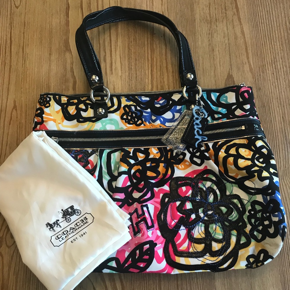 Authentic Coach Poppy Purse